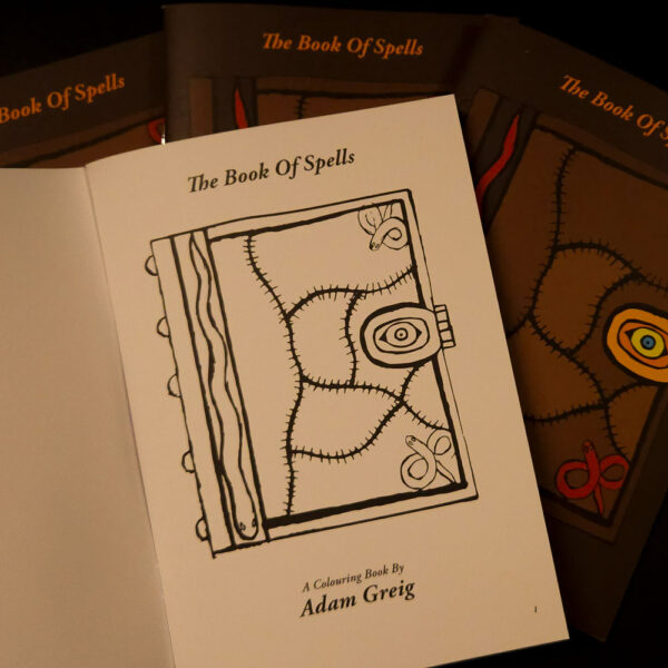 "The Book Of Spells" By Adam Greig - A Colouring Book - Image 2