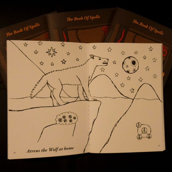 "The Book Of Spells" By Adam Greig - A Colouring Book - Image 3