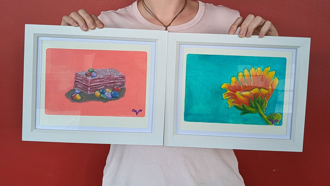 Victoria Brown Enters Artwork Into The Gympie Show